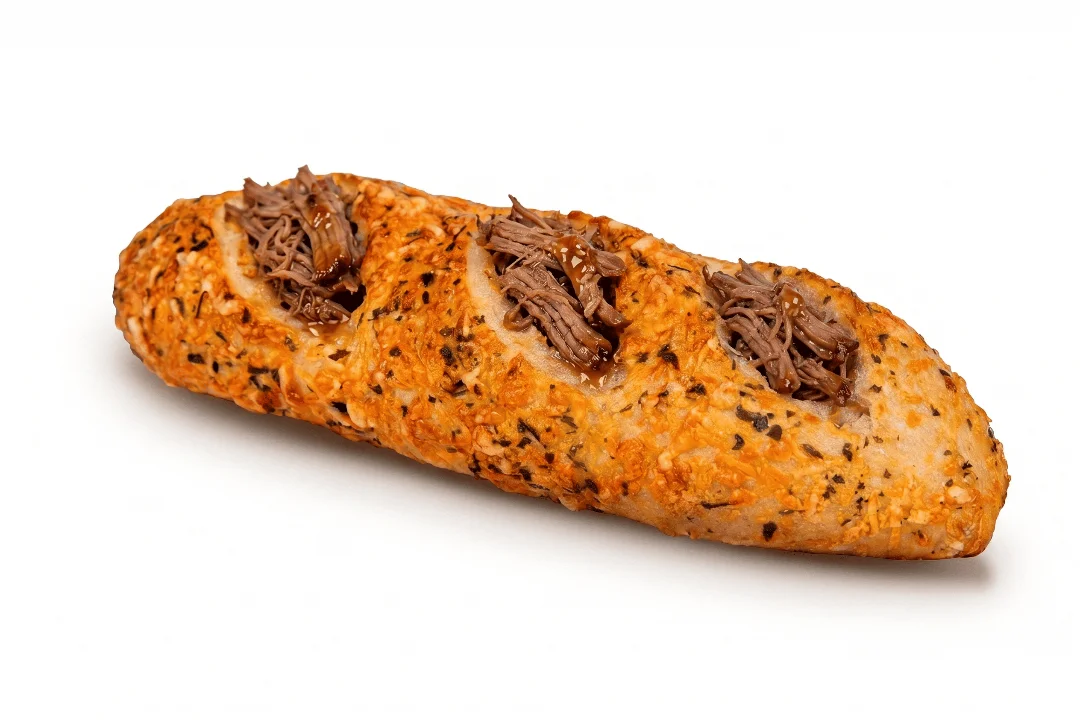 Baguete De Carne De Panela Pacote 10 Uni