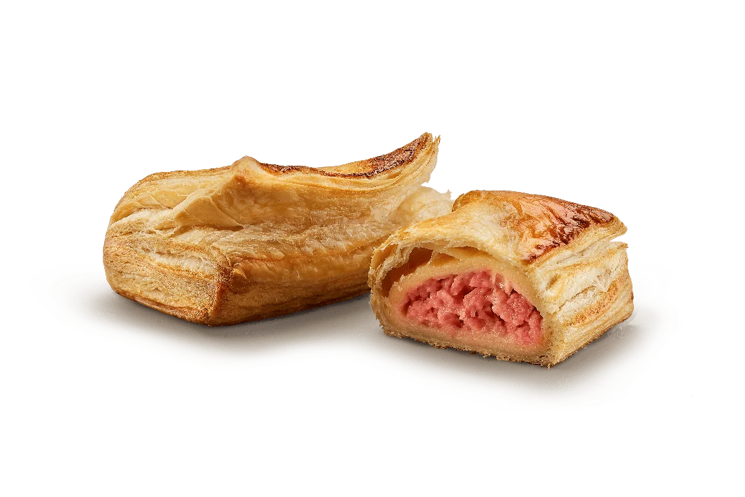 Folhado de Presunto e Queijo