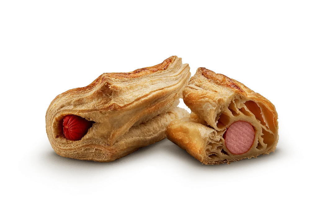 Folhado de Salsicha